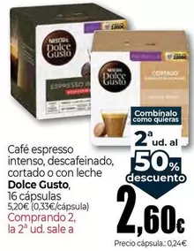 Dolce Gusto - Café Espresso Intenso