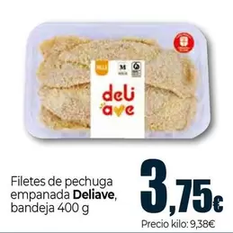 Deliave - Filetes De Pechuga Empanada
