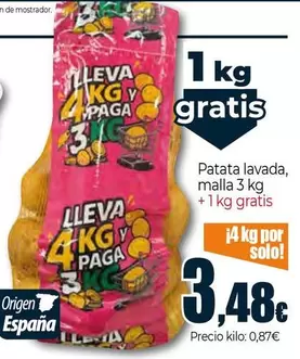 Patata Lavada