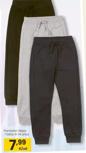 Pantalon Felpa