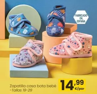 Zapatilla Casa Bota Bebe