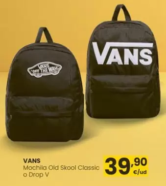 Vans - Mochila Old Skool Classic O Drop V