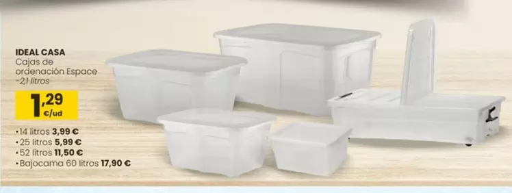 Idealcasa - Cajas De Ordenacion Espace 