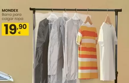 Mondex - Barra Para Colgar Ropa
