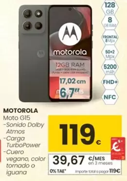Motorola - Moto G15