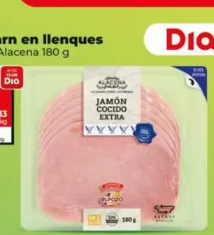 Dia Nuestra Alacena - Jamón Cocido Extra 85% De Carne En Lonchas 