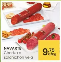 Navarte - Chorizo O Salchichon Vela