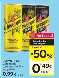 Schweppes - Gamma De Toniques