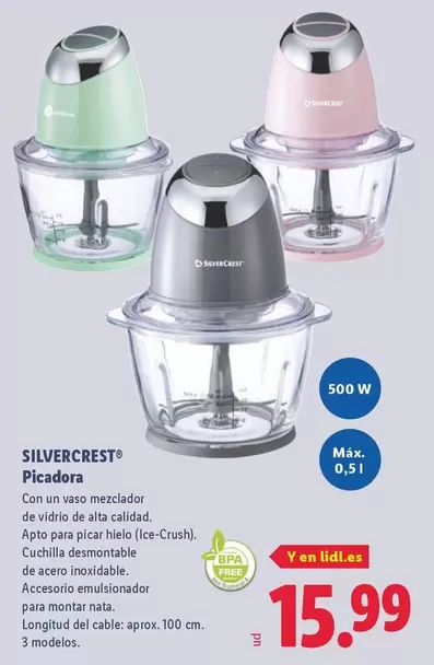 SilverCrest - Picadora
