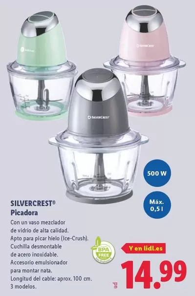 SilverCrest - Picadora