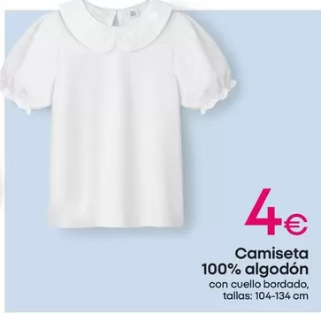 Camiseta 100% Algodón