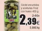 Froiz - Coctel Encurtidos Y Aceitunas Con Hueso