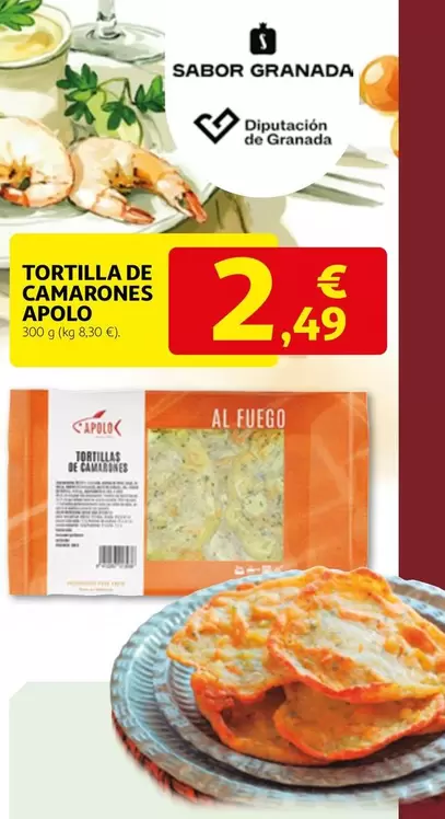 Apolo - Tortilla De Camarones 