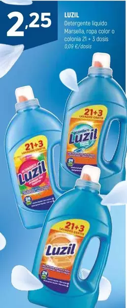 Luzil - Detergente Liquido Marsali Rojo