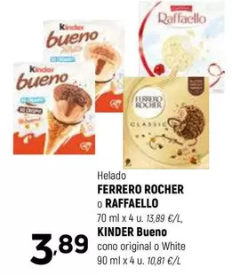 Ferrero Rocher - Helado