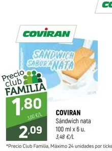 coviran - Sandwich Nata