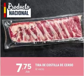 Tira De Costilla De Cerdo