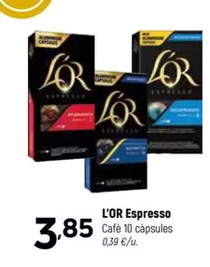 l'or - Espresso