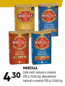 Marcilla - Cafe Molt Natural O Mescla