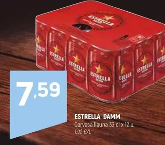 Estrella Damm - Cervesa Llauna
