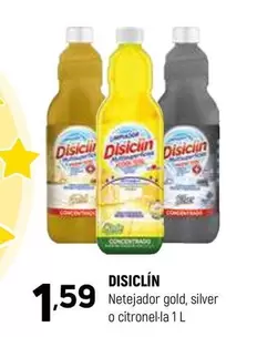 Disiclin - Netejador Gold, Silver O Citronella