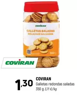 Coviran - Galletas Redondas Saladas