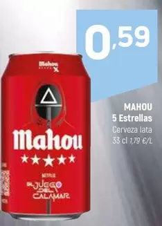 Mahou - 5 Estrellas