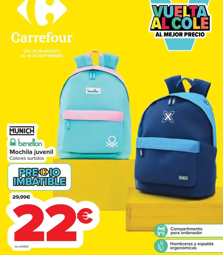 Munich - Mochila Juvenil