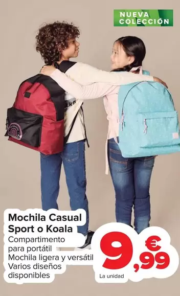 Mochila Casual Sport O Koala