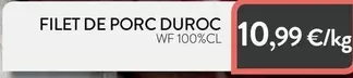 Filet De Porc Duroc