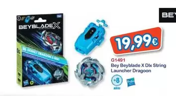Beyblade -  X Dik String Launcher Dragon