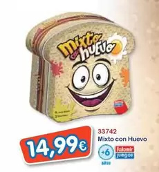 Mixto Con Huevo