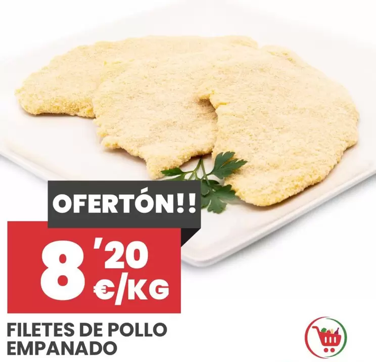 Filetes De Pollo Empanado