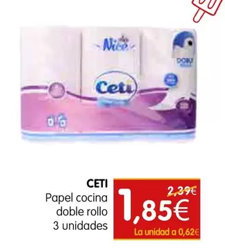 Ceti - Papel Cocina Doble Rollo