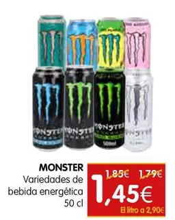 Monster - Variedades De Bebida Energética