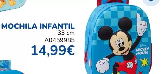 Mickey Mouse - Mochila Infantil