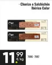 Chorizo O Salchichon Iberico