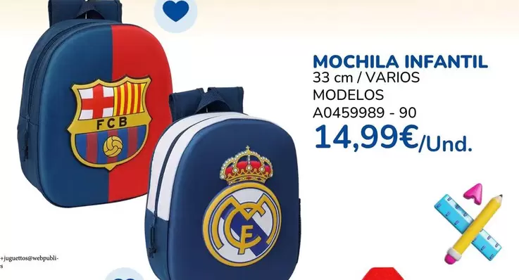 Mochila Infantil