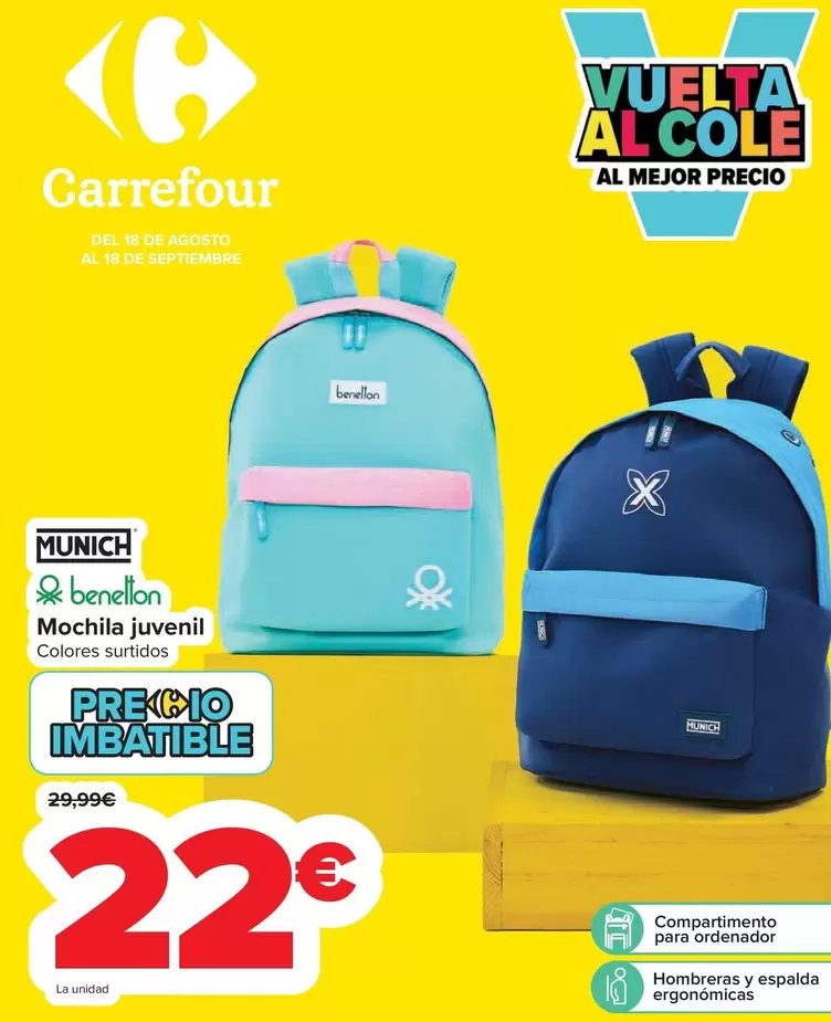 Munich - Mochila Juvenil