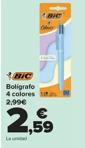 BIC - Bolígrafo 4 Colores