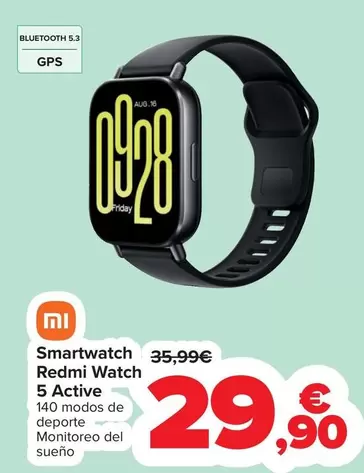 Xiaomi - Smartwatch Redmi Watch 5 Active