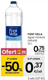 Font Vella - Agua Mineral Natural