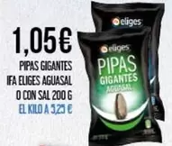 Ifa Eliges - Pipas Gigantes Aguasal O Con Sal