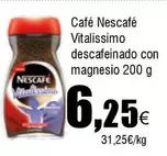 Nescafé - Café Vitalissimo Descafeinado Con Magnesio