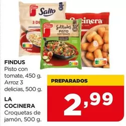 Findus/La Cocinera - Pisto Con Tomate, Croquetas De Jamón