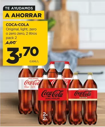 Coca-Cola - Original, Light, Zero O Zero Zero
