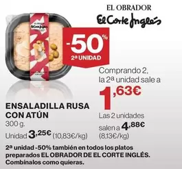 El Corte Inglés - Ensaladilla Rusa Con Atun