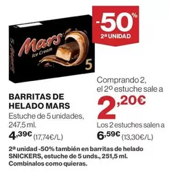 Mars - Barritas De Helado