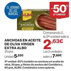 Albo - Anchoas En Aceite De Oliva Virgen Extra