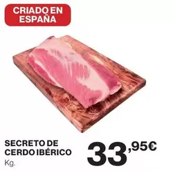 Secreto De Cerdo Ibérico